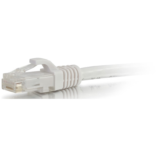 C2G Cat 6a Snagless Unshielded Ethernet Patch Cable (1', White)