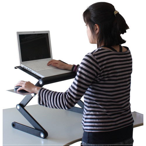 Uncaged Ergonomics WorkEZ Cool Laptop Stand (Black)
