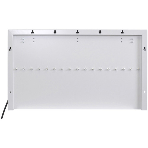 Offex 16-Tablet Wall/Desk Charging Station for Mobile Devices (Light Gray)