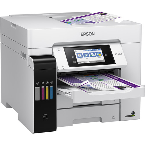 Epson EcoTank Pro ET-5850 All-in-One Cartridge-Free Supertank Printer