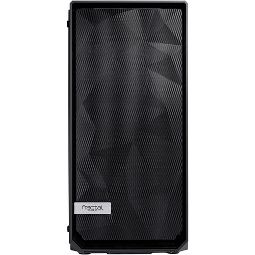 Fractal Design Meshify C Mid-Tower Case (Dark Tempered Glass, Black)