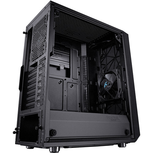 Fractal Design Meshify C Mid-Tower Case (Dark Tempered Glass, Black)