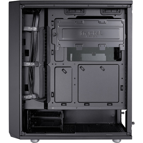 Fractal Design Meshify C Mid-Tower Case (Dark Tempered Glass, Black)