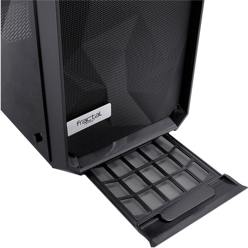 Fractal Design Meshify C Mid-Tower Case (Dark Tempered Glass, Black)