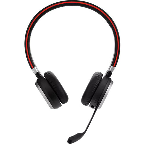 Jabra EVOLVE 65+ MS Stereo Bluetooth Headset with Charging Stand