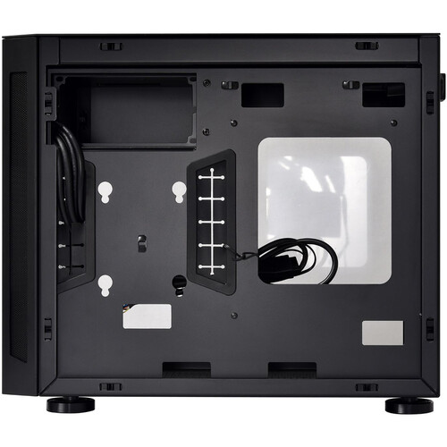 Lian Li TU150 Mini Tower Case with Aluminum Side Panel (Black)