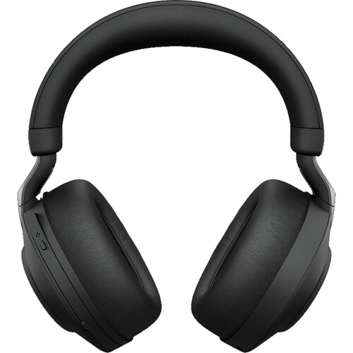 Jabra Evolve2 85 Noise-Canceling Wireless Over-Ear Headset with Stand (Microsoft Teams, USB Type-C, Black)