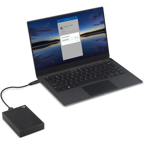 Seagate 5TB One Touch USB 3.2 Gen 1 External Hard Drive (Black)
