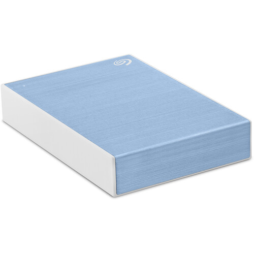 Seagate 4TB One Touch USB 3.2 Gen 1 External Hard Drive (Light Blue)