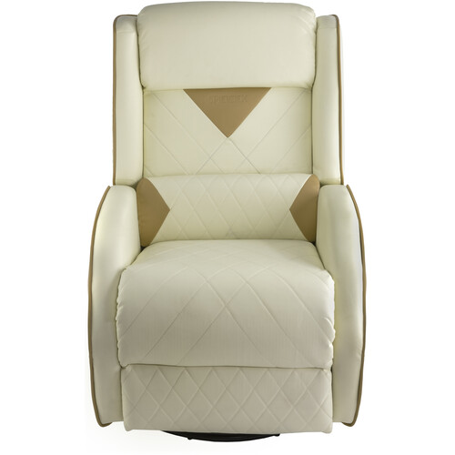 Spieltek SRL Gaming Recliner (Cream/Brown)
