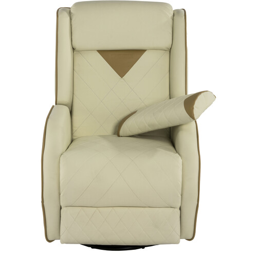 Spieltek SRL Gaming Recliner (Cream/Brown)