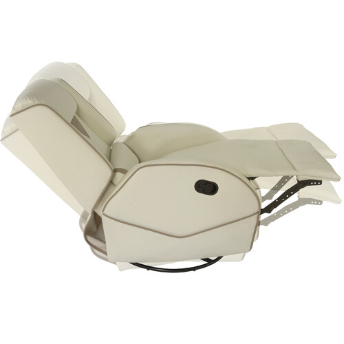 Spieltek SRL Gaming Recliner (Cream/Brown)