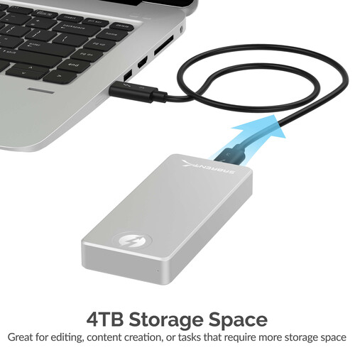 Sabrent 4TB Rocket XTRM Thunderbolt 3 External SSD