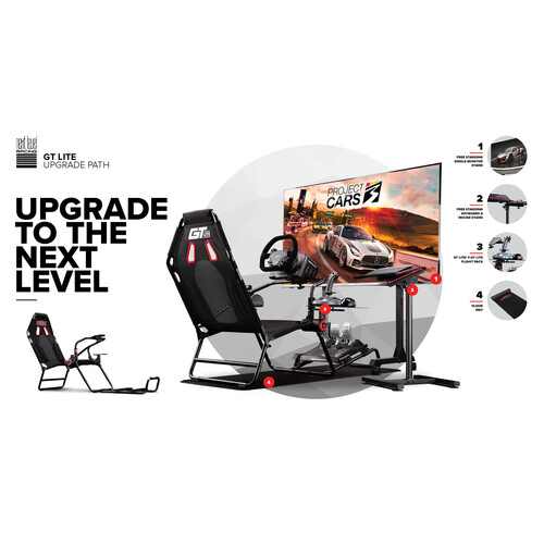 Next Level Racing GTLite Foldable Simulator Cockpit