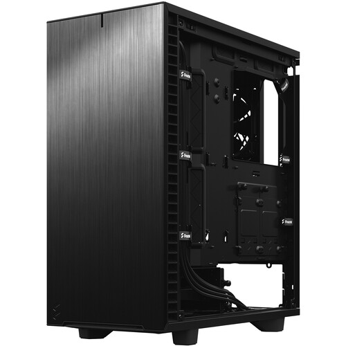 Fractal Design Define 7 Compact Mid-Tower Case (Solid Black Panels)