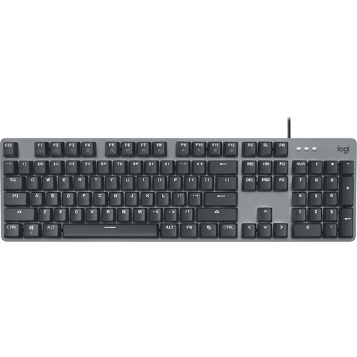 Logitech K845 Backlit Mechanical Keyboard (Cherry MX Blue Switches)