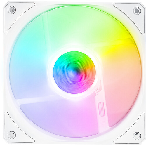 Cooler Master SickleFlow 120 V2 ARGB Cooling Fan (White, 3-Pack)