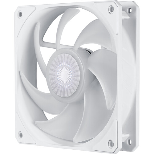 Cooler Master SickleFlow 120 V2 ARGB Cooling Fan (White, 3-Pack)
