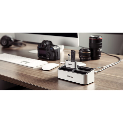 Kingston Workflow Station USB 3.2 Gen 2 Dock with USB Mini Hub