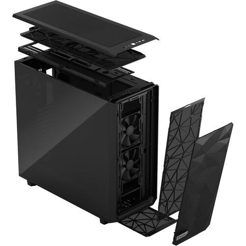 Fractal Design Meshify 2 XL Full-Tower Case (Black, Dark Tint Tempered Glass)