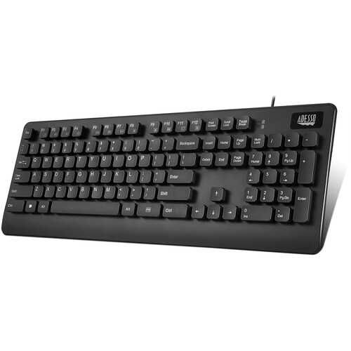 Adesso Antimicrobial Waterproof Keyboard