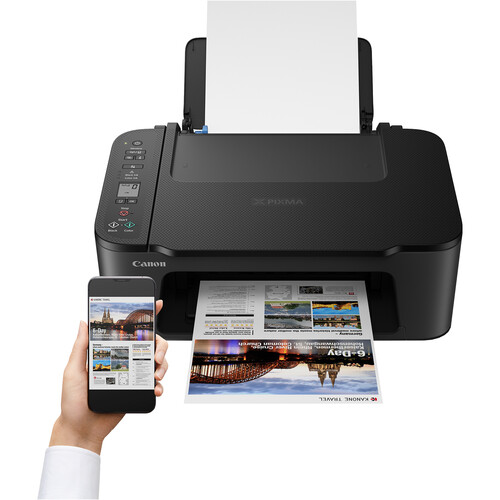 Canon PIXMA TS3520 Wireless All-In-One Printer (Black)