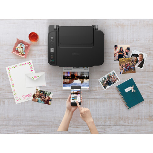 Canon PIXMA TS3520 Wireless All-In-One Printer (Black)