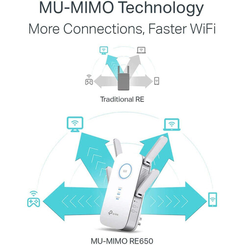 TP-Link RE650 AC2600 Wi-Fi Range Extender