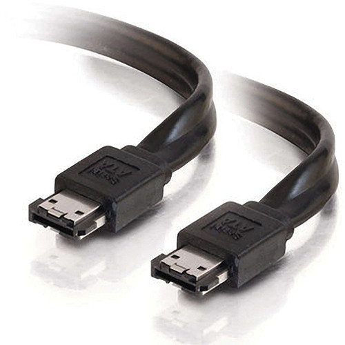 C2G External Serial ATA Cable (6.56', Black)