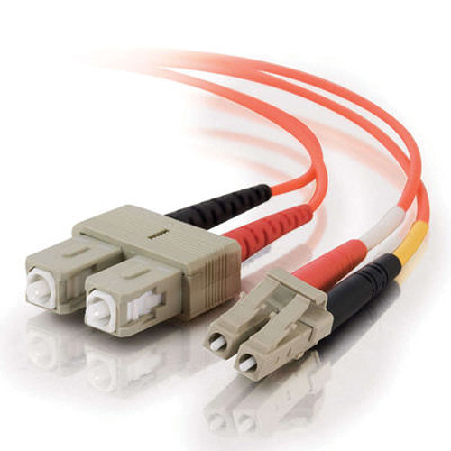 C2G 15 m LC/SC Duplex 62.5/125 Multimode Fiber Patch Cable (Orange)