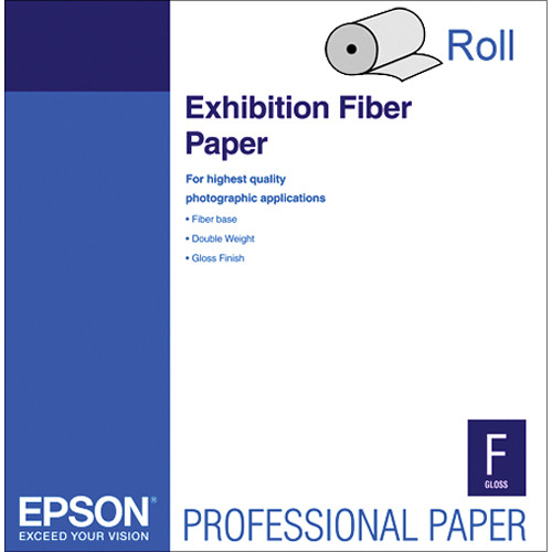 Epson Exhibition Fiber Photo Inkjet Paper (24" x 50' Roll)