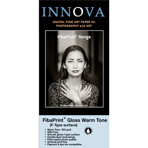 Innova FibaPrint Warm Glossy Inkjet Photo Paper (24" x 49.2' Roll)
