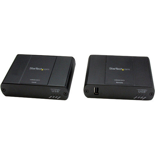 StarTech 1-Port USB 2.0 Extender over Cat5/6 (Black)