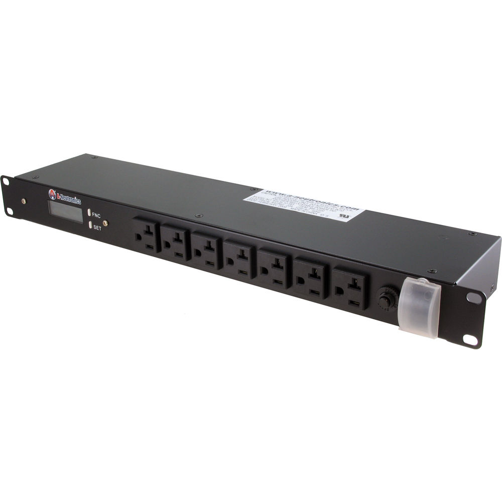 A-Neutronics 17-Outlet / 19" Rackmount Power Strip with LCD