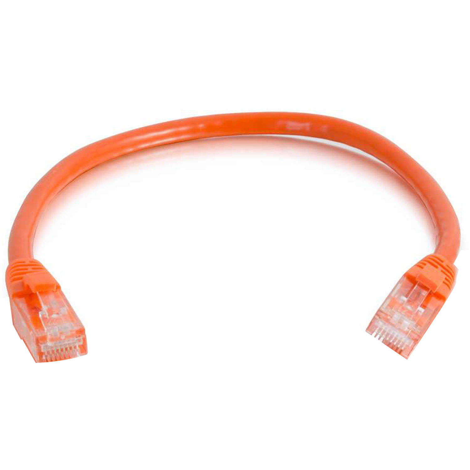 C2G RJ45 Male to RJ45 Male Cat 6 Snagless Patch Cable (6', Orange)