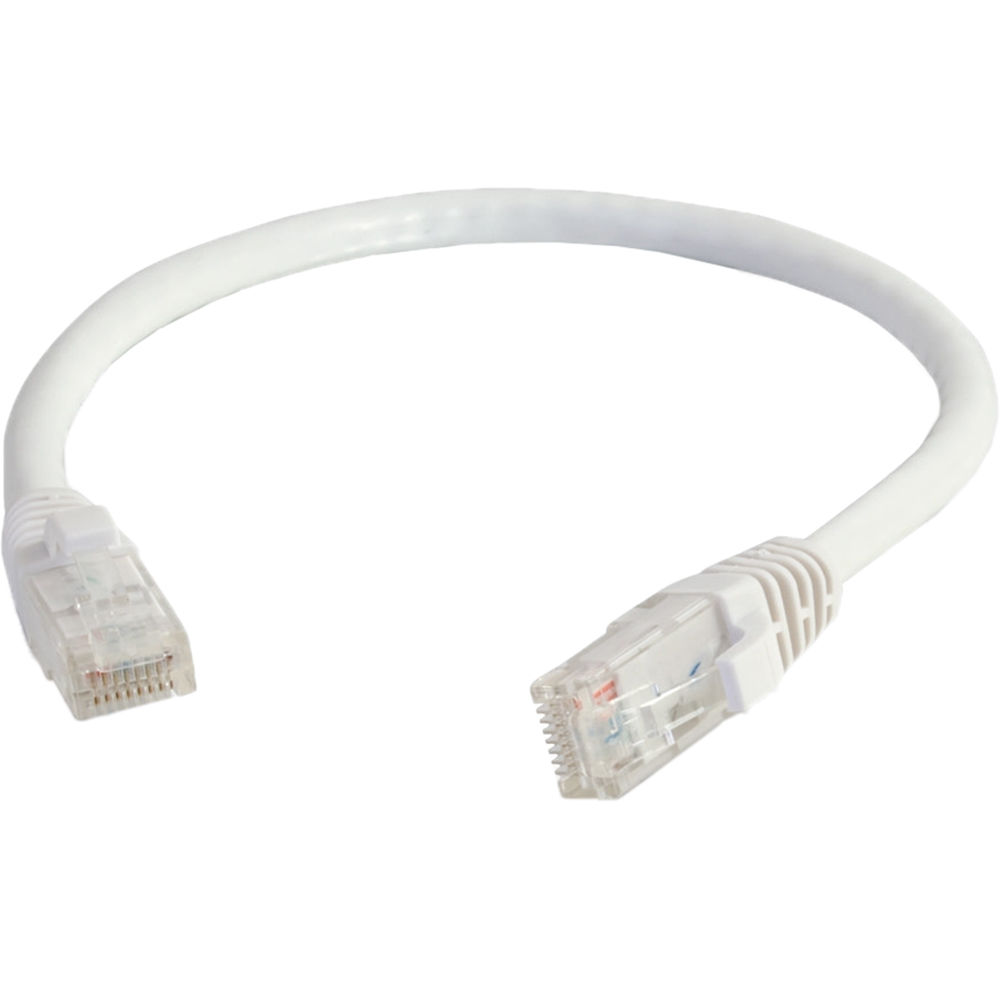 C2G Cat 6a Snagless Unshielded Ethernet Patch Cable (6', White)