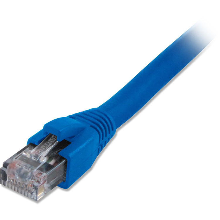 Comprehensive CAT6 550 MHz Snagless Patch Cable (7', Blue)