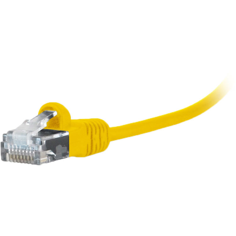 Comprehensive MicroFlex Pro AV/IT Cat 6 Snagless Patch Cable (7', Yellow)