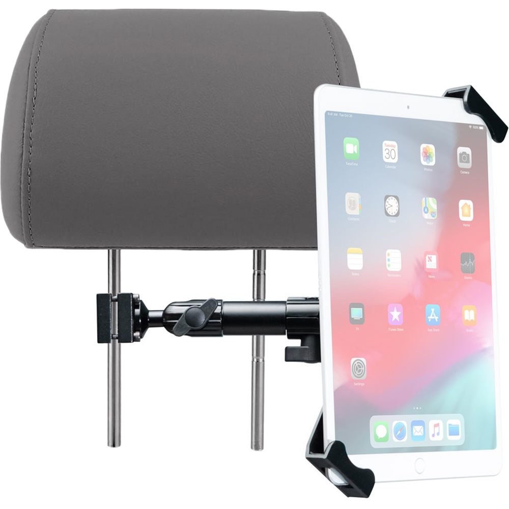 CTA Digital Vehicle Headrest Flex Mount for 7 to 14" Tablets (Security)