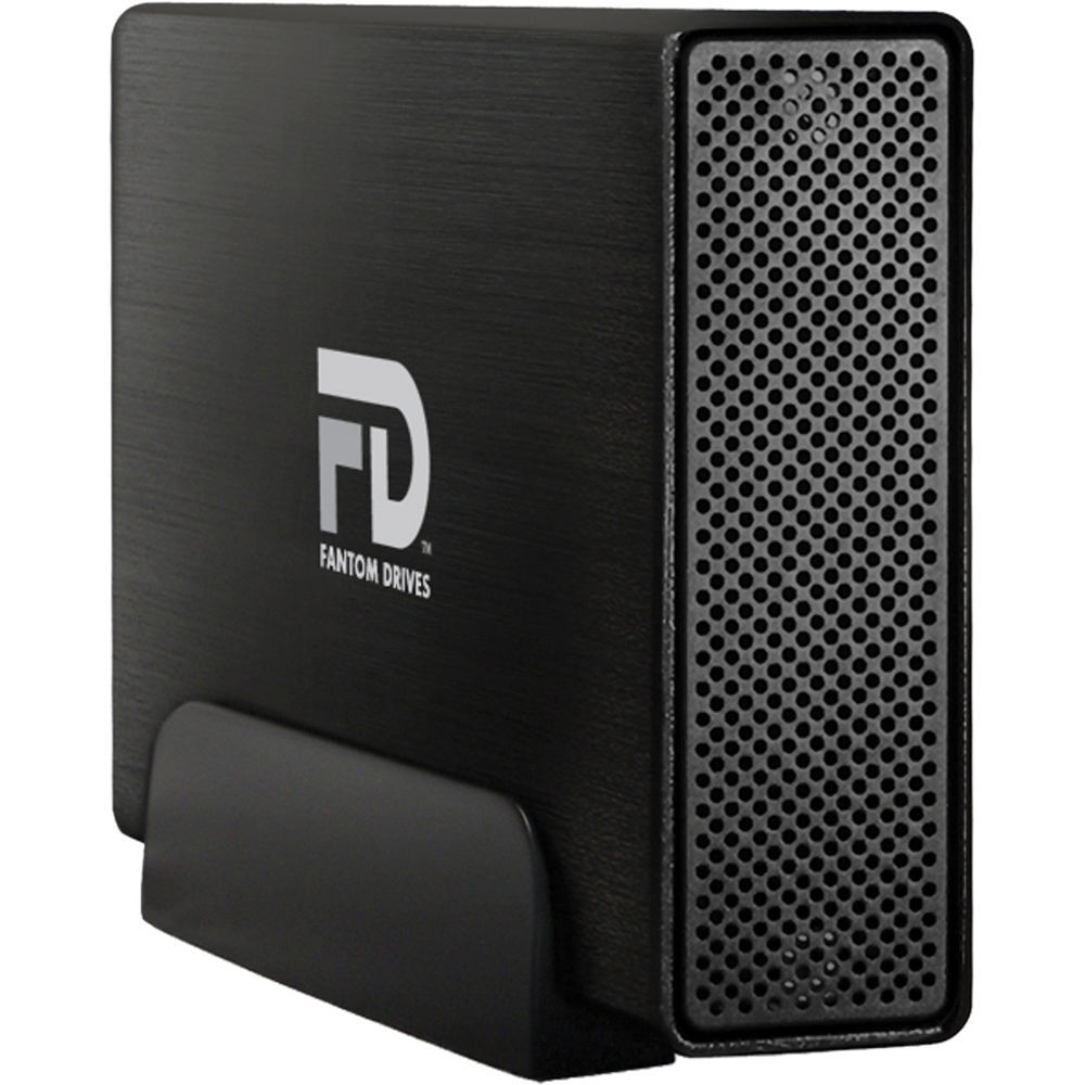 Fantom 6TB Professional USB 3.0/eSATA External Hard Drive (Black)