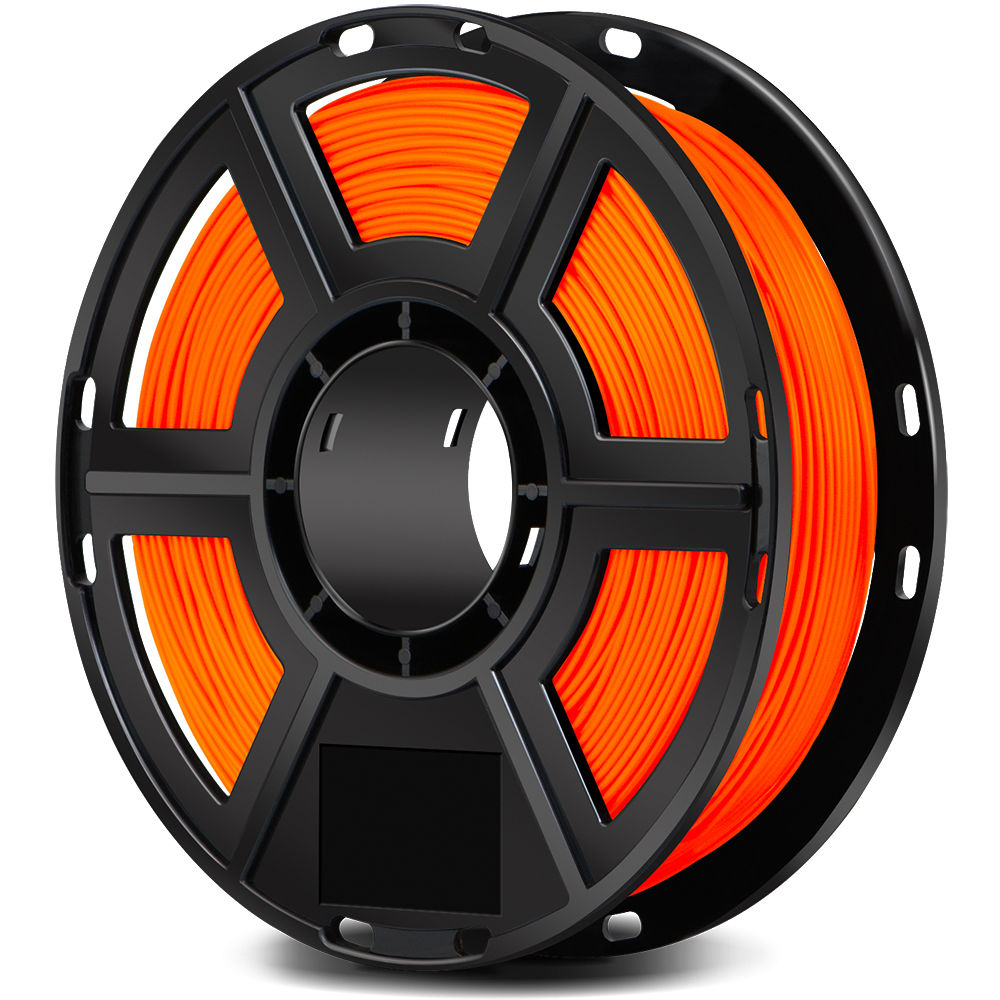 FlashForge 1.75mm PLA Filament for the Finder, Dreamer, Inventor Series, and Adventurer 3 (0.5kg, Orange)