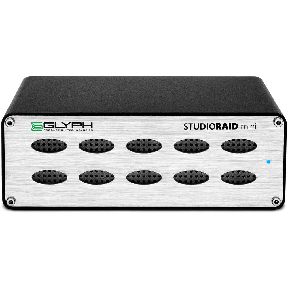 Glyph Technologies StudioRAID mini 8TB 2-Bay USB 3.0 RAID Array (2 x 4TB HDD)