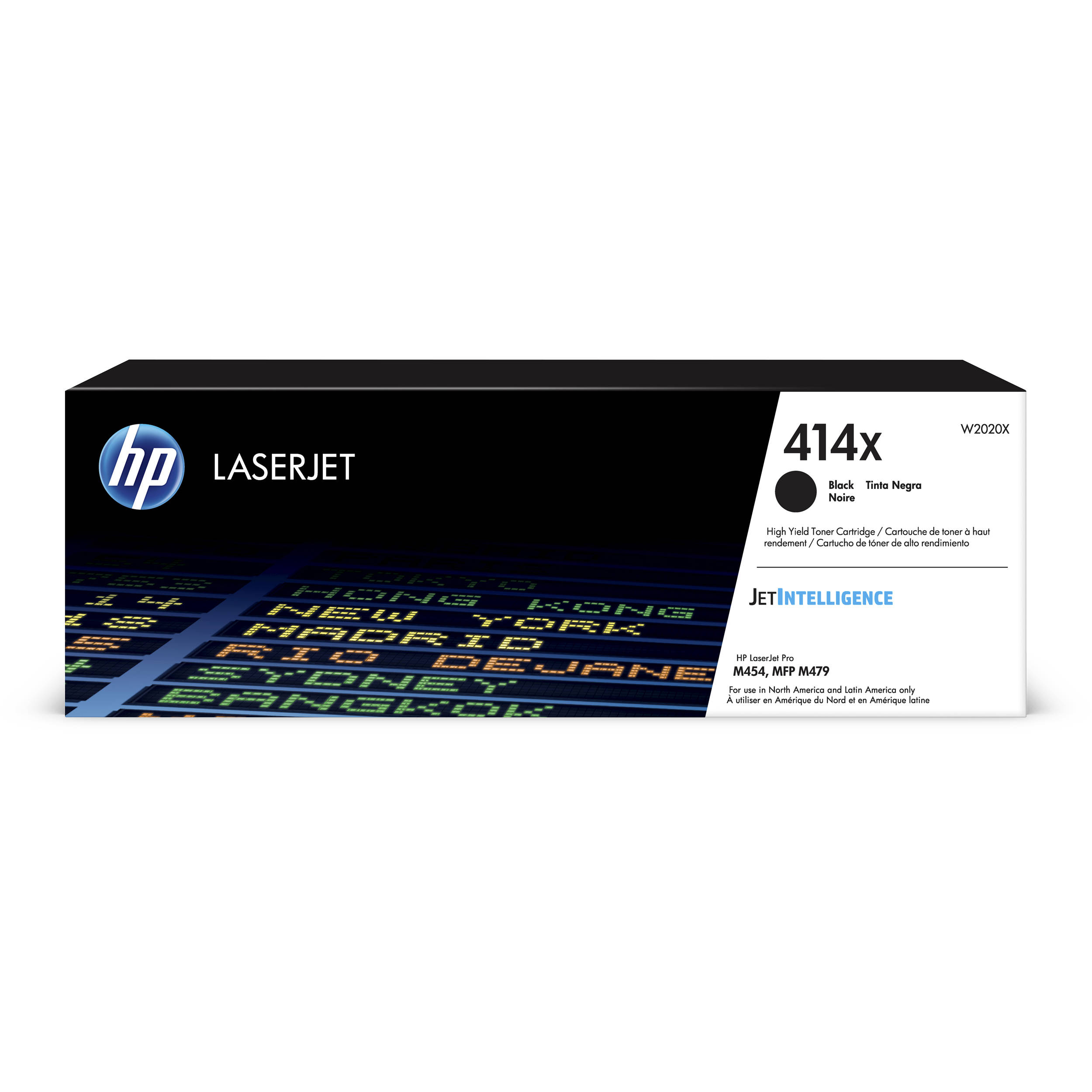 HP 414X High-Yield Black LaserJet Toner Cartridge