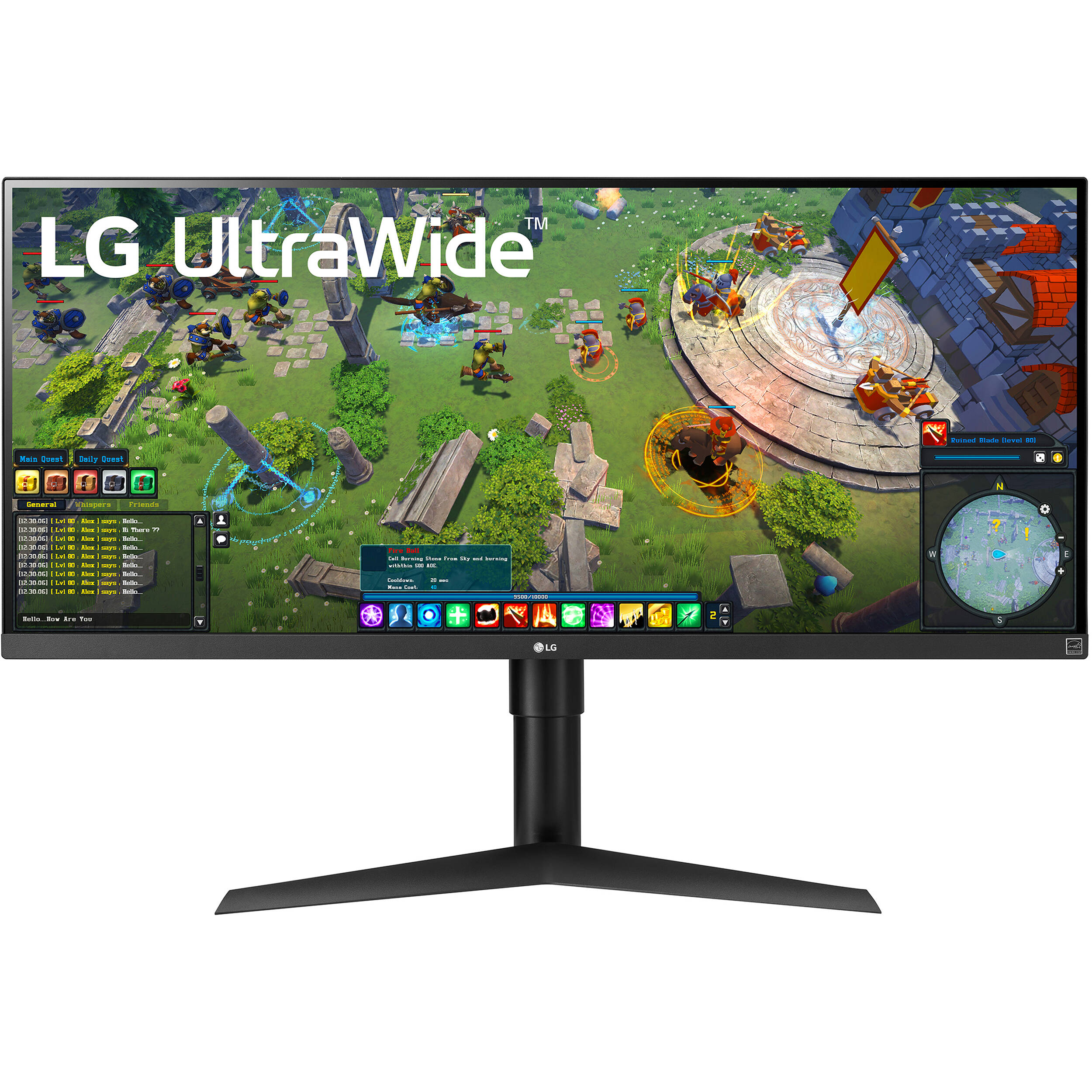 LG 34WP65G-B.AUS 34" 21:9 UltraWide FreeSync IPS Gaming Monitor