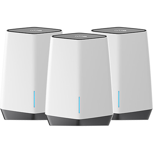 Netgear Orbi Pro AX6000 Wireless Tri-Band Gigabit Mesh Wi-Fi System (3-Pack)