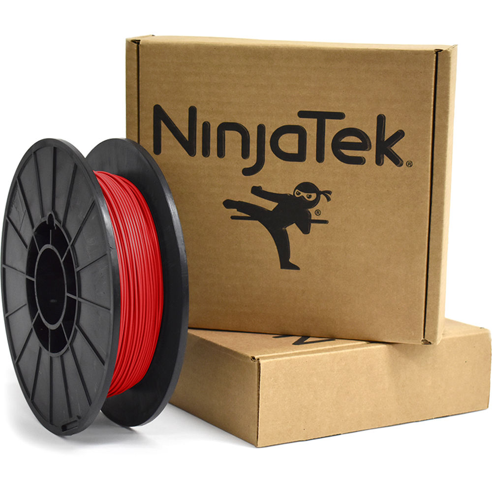 NinjaTek Armadillo 1.75mm 75D TPU Nylon Alternative Filament (0.5kg, Fire)