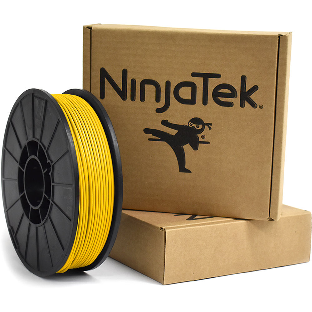 NinjaTek Armadillo 3mm 75D TPU Nylon Alternative Filament (1kg, Sun)