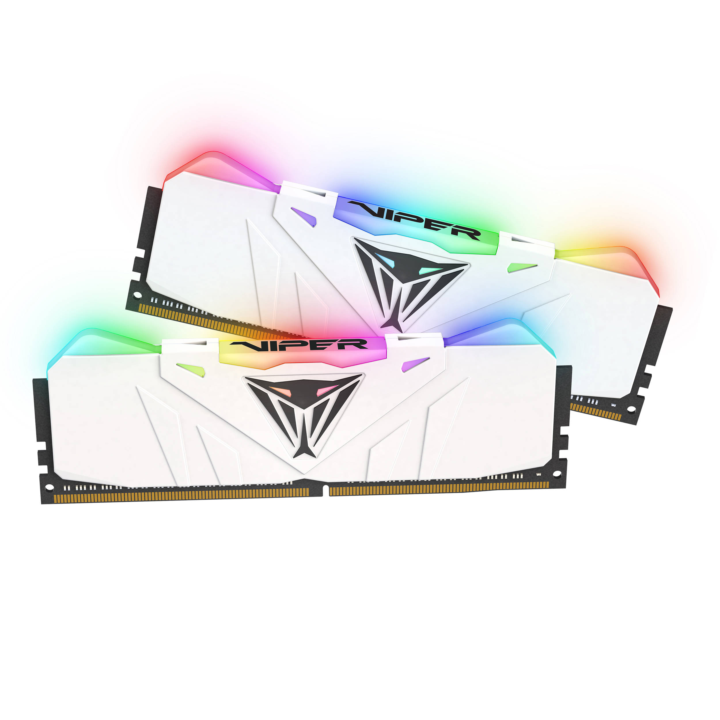 Patriot 16GB Viper RGB DDR4 3200 MHz UDIMM Memory Kit (2 x 8GB, White)