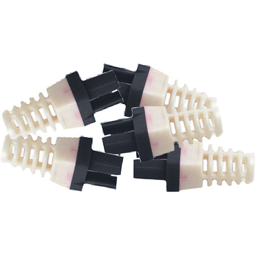 Platinum Tools Strain Reliefs for EZ-RJ45 CAT6 Connectors (50-Pack, Black)