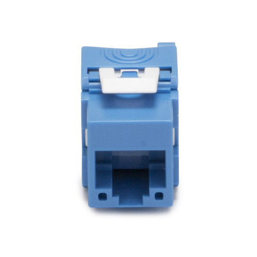 Platinum Tools Keystone Cat 6a Jack (UTP, Blue)
